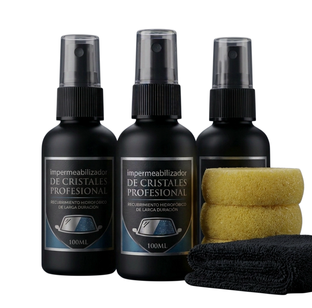 ClearDrive™ - Nanospray Hidrofóbico para Lluvia y Tormentas